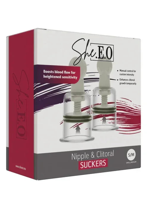 Nipple_Clitoral_Suckers_S_M_by_She.E.O._2 @ Happytoys Sexshop: online sex shop for Feeling Happy & Easy 😊 the erotic store owned by a woman