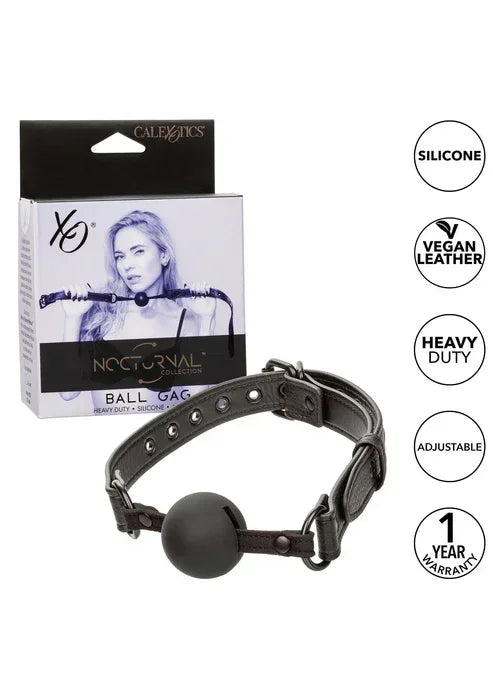 Bestel: Nocturnal Ball Gag by CalExotics - bij Happytoys.nl, happytoys.be, Happytoys.ae: erotische sex webshop | liever Happy dan Easy ⭐⭐⭐⭐⭐
