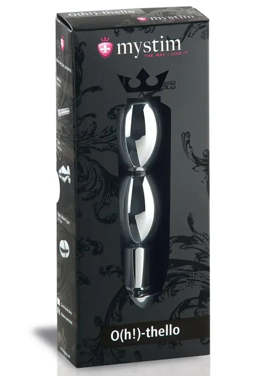 Oh-Thello Oval Plug by MyStim - Happytoys Sexshop: online sex shop for Feeling Happy & Easy 😊 - Discreet geleverd