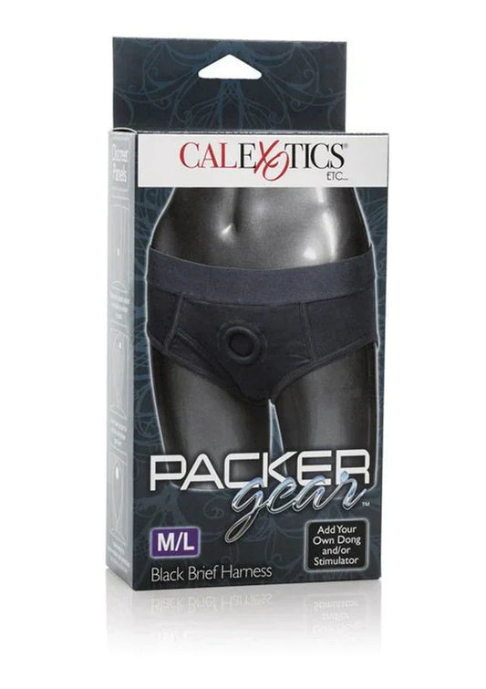 Packer Gear Brief Harness for pegging by CalExotics - Happytoys Sexshop: Toys for Feeling Happy & Easy 😊 - Discreet geleverd