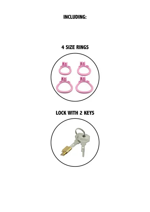 Penis Prison Cock Cage X-Short @ Hidden Desire - Happytoys Sexshop: online sex shop for Feeling Happy & Easy 😊 - Discreet geleverd