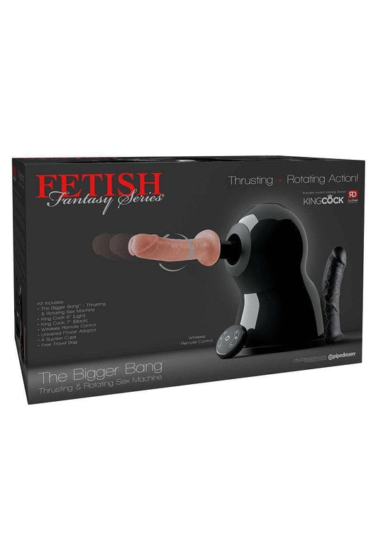 Pipedream Fetish Fantasy The Bigger Bang Sex Machine - Happytoys Sexshop: Toys for Feeling Happy & Easy 😊 - Discreet geleverd