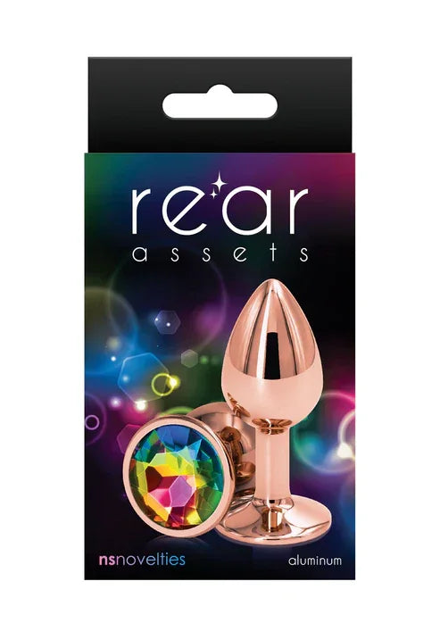 Rear Assets Rose Gold S by NS Novelties - Happytoys Sexshop: online sex shop for Feeling Happy & Easy 😊 - Discreet geleverd