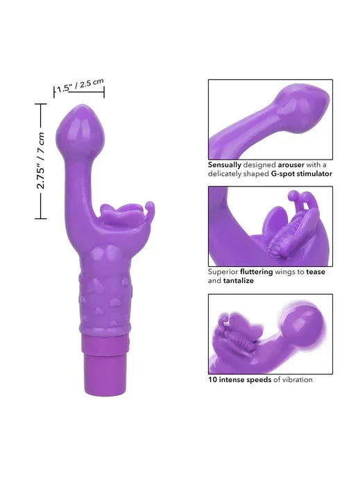 Bestel: Rechargeable Butterfly Kiss by CalExotics - bij Happytoys.nl, happytoys.be, Happytoys.ae: erotische sex webshop | liever Happy dan Easy ⭐⭐⭐⭐⭐