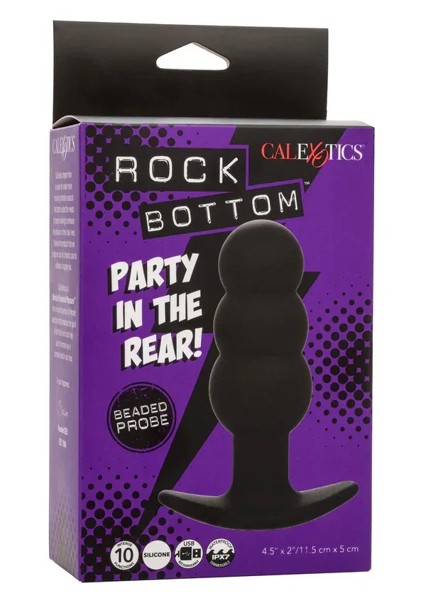 Bestel: Rock Bottom Beaded Probe by CalExotics - bij Happytoys.nl, happytoys.be, Happytoys.ae: erotische sex webshop | liever Happy dan Easy βββββ