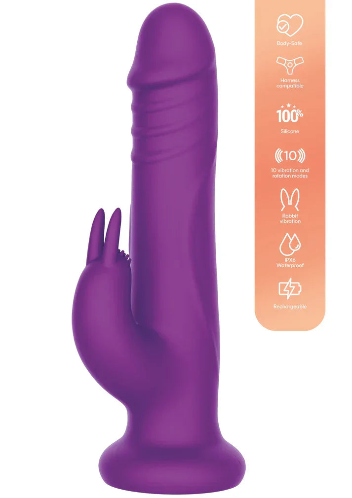 RotatingBeadsRabbitVibratorbyPlayhouseDelight8 @ Happytoys Sexshop: online sex shop for Feeling Happy & Easy š the erotic store owned by a woman