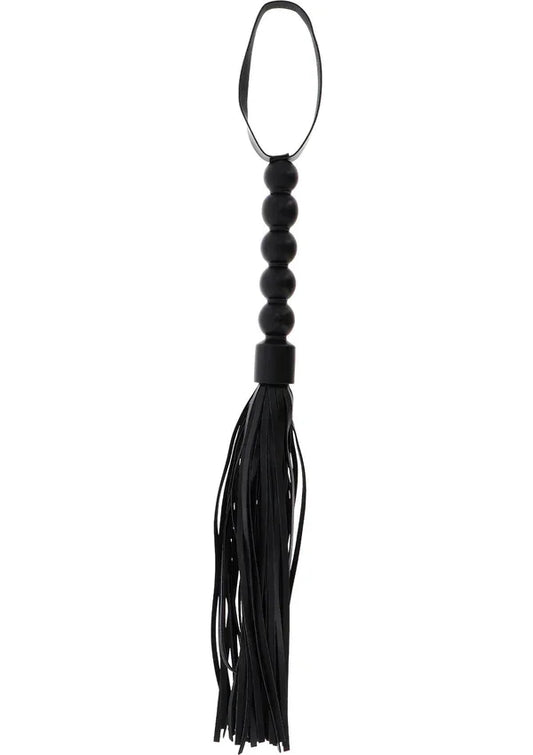 Short Beaded Flogger Whip by Hidden Desire - Happytoys Sexshop: Toys for Feeling Happy & Easy 😊 - Discreet geleverd