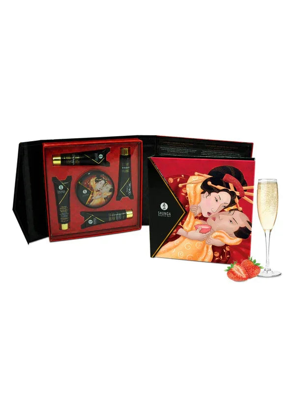Geisha Secret Kit Exotic Green Tea by Shunga - Happytoys Sexshop: Toys for Feeling Happy & Easy 😊 - Discreet geleverd