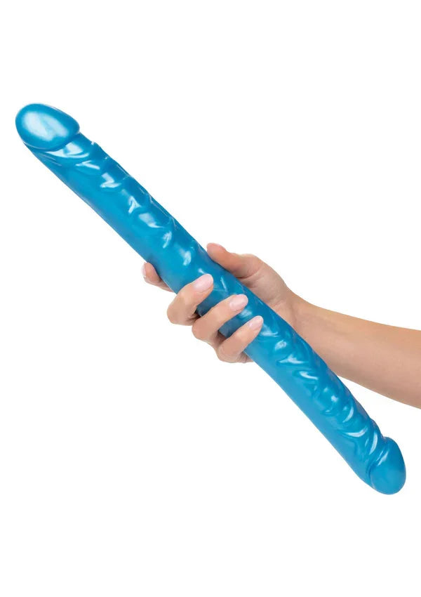 Size Queen Double Dong Blue 17 inch by CalExotics - Happytoys Sexshop: Toys for Feeling Happy & Easy đ - Discreet geleverd