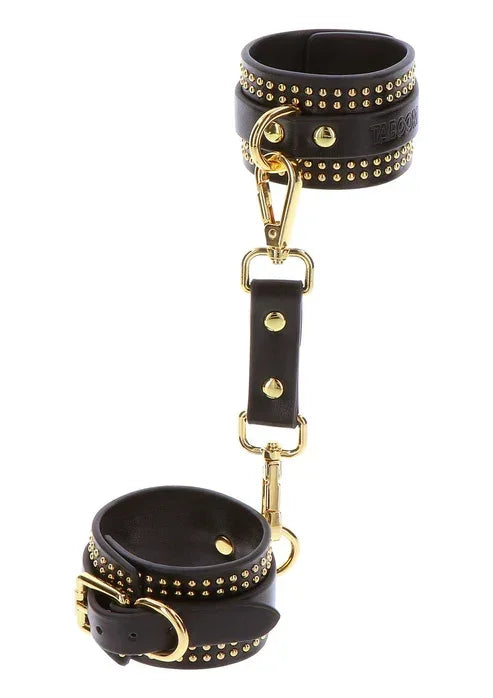 StuddedAnkleCuffsSetbyTaboom6 @ Happytoys Sexshop: online sex shop for Feeling Happy & Easy π the erotic store owned by a woman