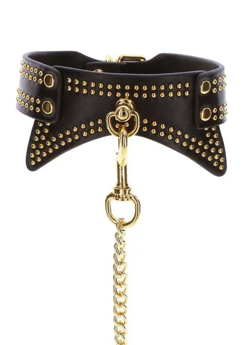 Bestel: Studded Collar and Leash by Taboom - bij Happytoys.nl, happytoys.be, Happytoys.ae: erotische sex webshop | liever Happy dan Easy βββββ