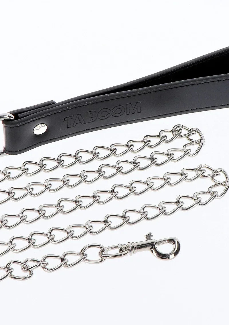 Bestel: Bondage Essentials Chain Leash by Taboom - bij Happytoys.nl, happytoys.be, Happytoys.ae: erotische sex webshop | liever Happy dan Easy ⭐⭐⭐⭐⭐