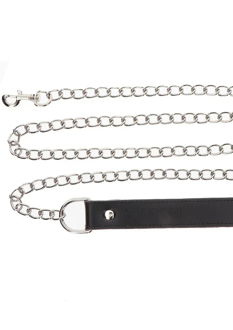 Bestel: Bondage Essentials Chain Leash by Taboom - bij Happytoys.nl, happytoys.be, Happytoys.ae: erotische sex webshop | liever Happy dan Easy ⭐⭐⭐⭐⭐