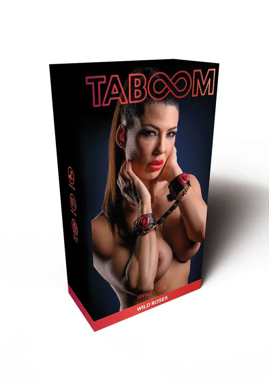 Wild Roses Wrist Cuffs @ Taboom - Happytoys Sexshop: online sex shop for Feeling Happy & Easy 😊 - Discreet geleverd