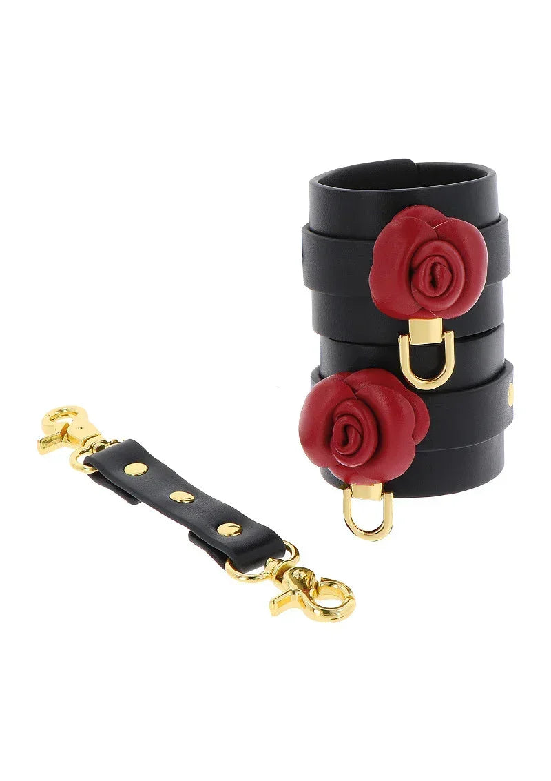 Bestel: Wild Roses Wrist Cuffs by Taboom - bij Happytoys.nl, happytoys.be, Happytoys.ae: erotische sex webshop | liever Happy dan Easy βββββ