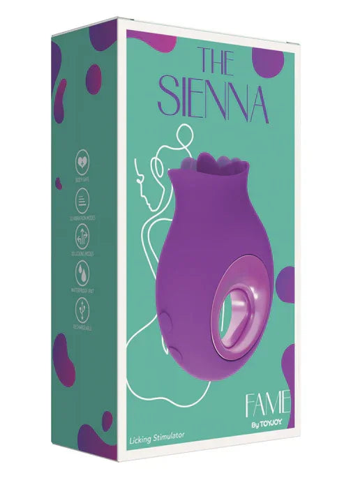 The Sienna Licking Stimulator by ToyJoy - Happytoys Sexshop: online sex shop for Feeling Happy & Easy 😊 - Discreet geleverd