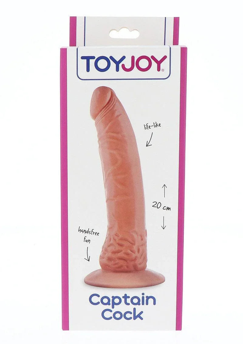 Classics Captain Cock 20 cm Dong by ToyJoy - Happytoys Sexshop: online sex shop for Feeling Happy & Easy 😊 - Discreet geleverd