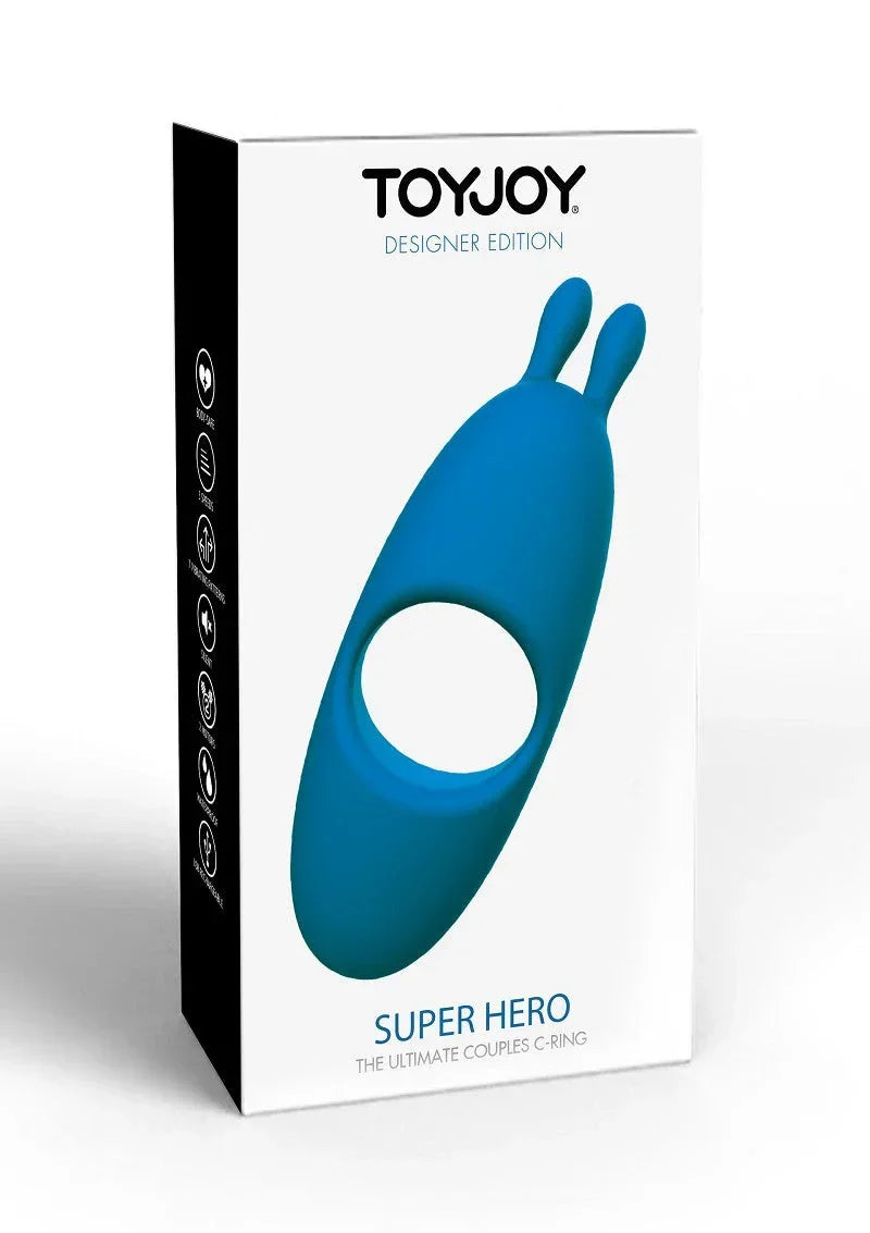 Bestel: Superhero Couples C - Ring by ToyJoy - bij Happytoys.nl, happytoys.be, Happytoys.ae: erotische sex webshop | liever Happy dan Easy ⭐⭐⭐⭐⭐