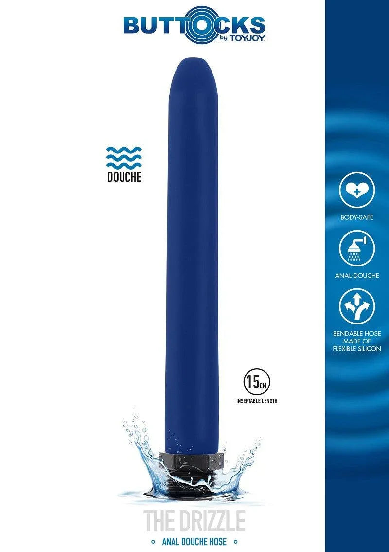 Buttocks The Drizzle Anal Douche 15cm by ToyJoy - Happytoys Sexshop: Toys for Feeling Happy & Easy š - Discreet geleverd