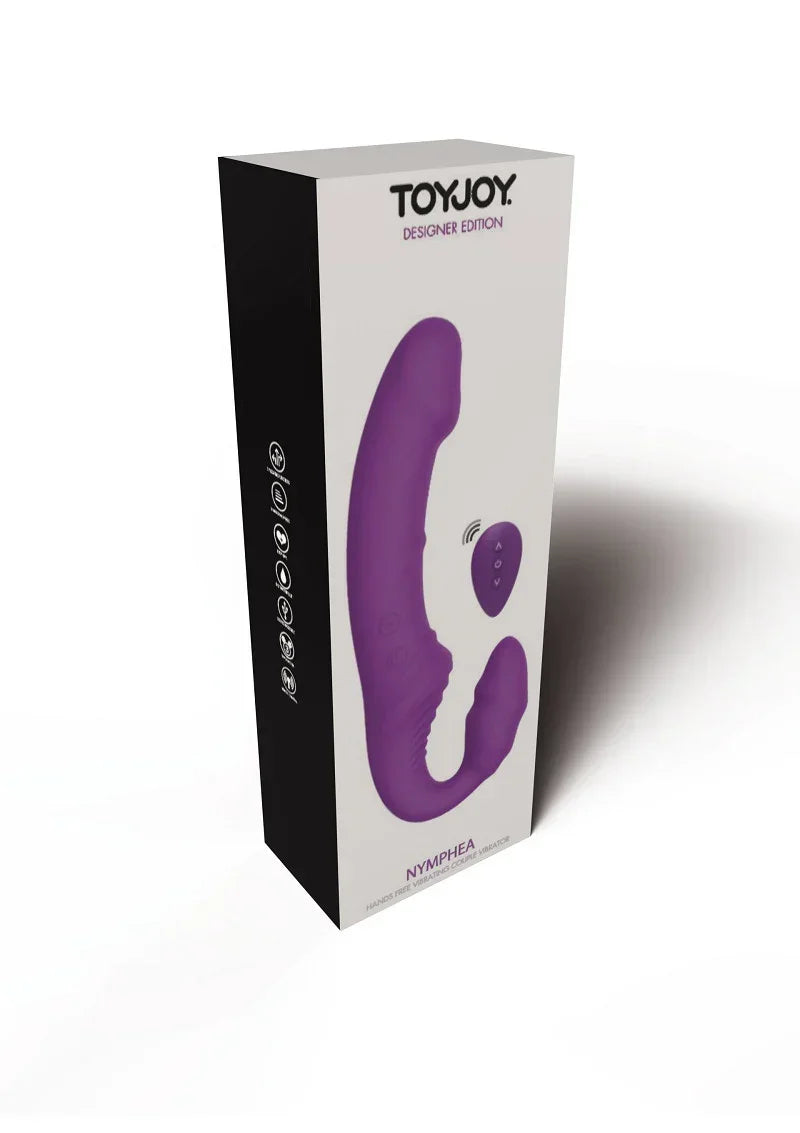 Bestel: Designer Edition Nymphea Vibrating Strap - On by Toyjoy - bij Happytoys.nl, happytoys.be, Happytoys.ae: erotische sex webshop | liever Happy dan Easy βββββ