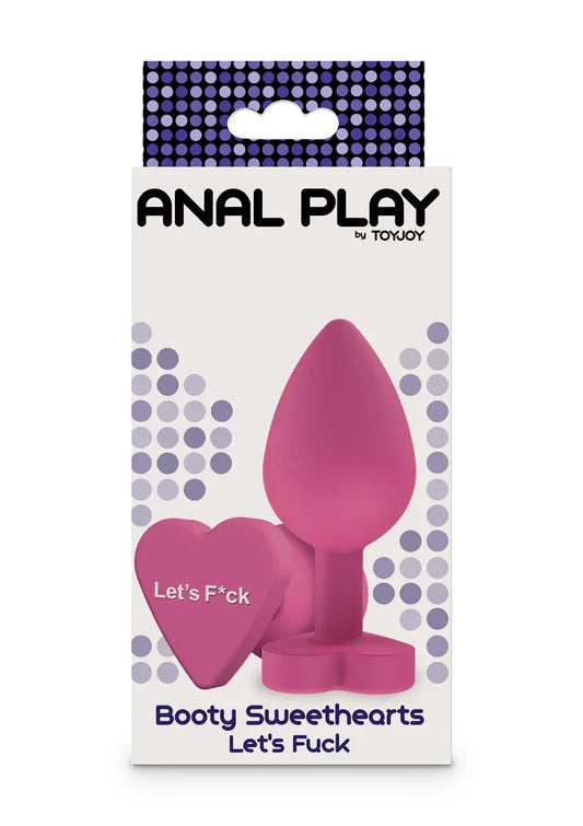 Let's Fuck Buttplug by Toyjoy - Happytoys Sexshop: online sex shop for Feeling Happy & Easy 😊 - Discreet geleverd