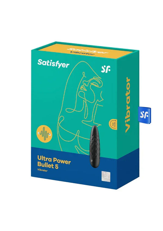 Ultra Power Bullet 5 vibrator by Satisfyer - Happytoys Sexshop: online sex shop for Feeling Happy & Easy π - Discreet geleverd