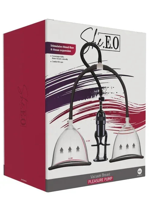 VacuumBreastPleasurePumpMLbyShe.E.O.2 @ Happytoys Sexshop: online sex shop for Feeling Happy & Easy 😊 the erotic store owned by a woman