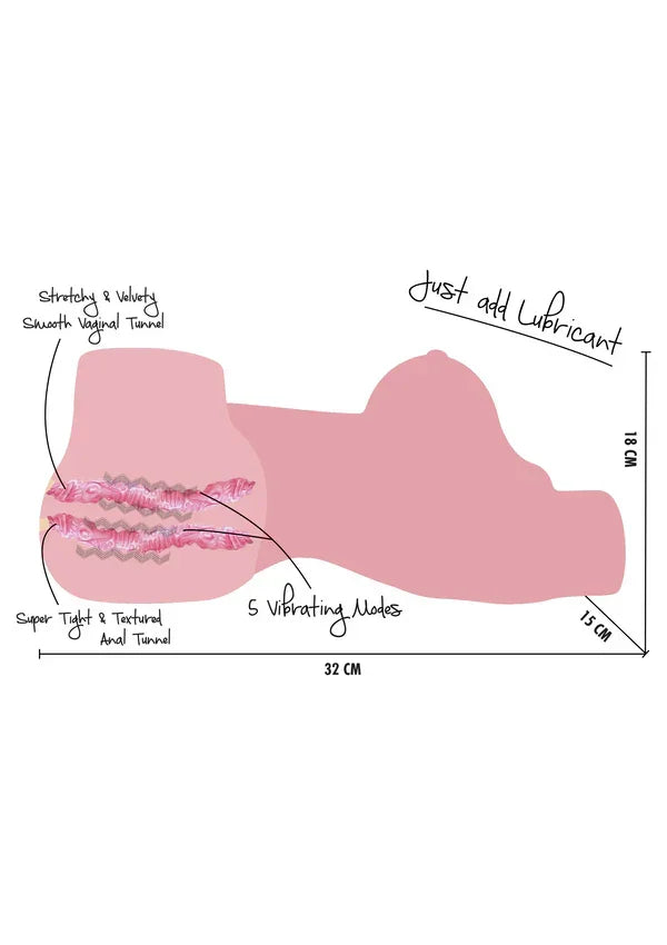 Very Fuckable College Bitch 3.5 kg by Hidden Desire - Happytoys Sexshop: Toys for Feeling Happy & Easy 😊 - Discreet geleverd