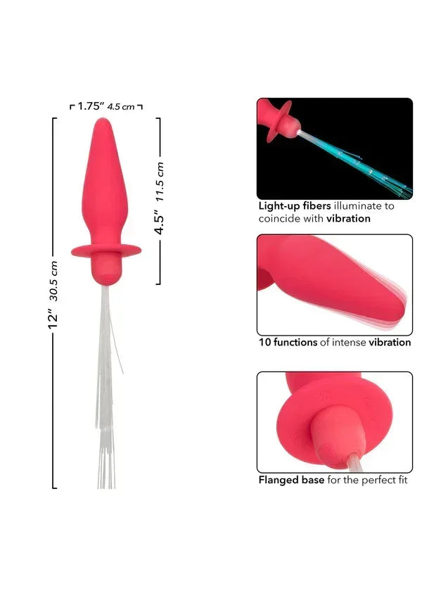 Bestel: Vibrating Light Up Anal Probe by CalExotics - bij Happytoys.nl, happytoys.be, Happytoys.ae: erotische sex webshop | liever Happy dan Easy βββββ