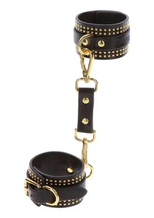 Bestel: Vogue Studded Wrist Cuffs Set by Taboom - bij Happytoys.nl, happytoys.be, Happytoys.ae: erotische sex webshop | liever Happy dan Easy βββββ