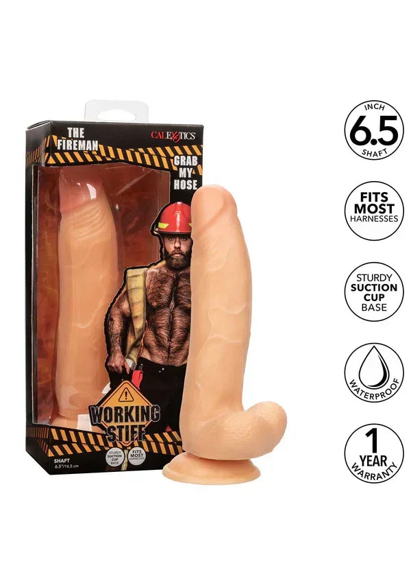 Bestel: Working Stiff The Fireman by CalExotics - bij Happytoys.nl, happytoys.be, Happytoys.ae: erotische sex webshop | liever Happy dan Easy ⭐⭐⭐⭐⭐