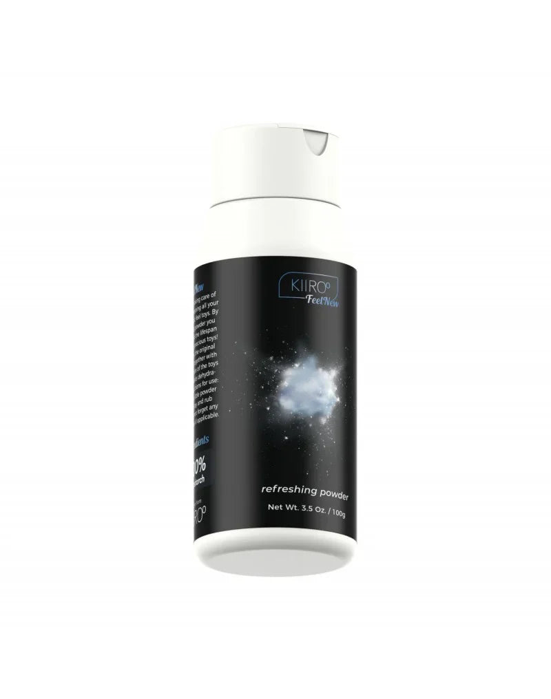 Kiiroo - FeelNew Refreshing Powder 100 ml - Happytoys Sexshop: online sex shop for Feeling Happy & Easy 😊 - Discreet geleverd