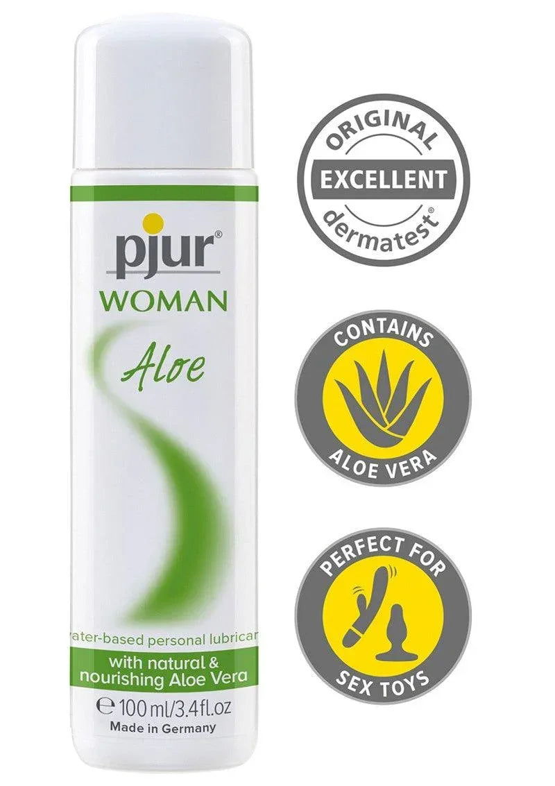 pjur-Woman-Aloe-WB-100ml-Glijmiddel-met-Aloe-Vera-Happytoys-Sexshop-liever-Happy-dan-Easy-3118 @ Happytoys Sexshop: online sex shop for Feeling Happy & Easy đ the erotic store owned by a woman