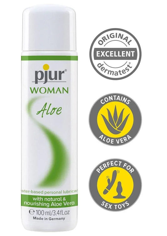 pjur-Woman-Aloe-WB-100ml-Glijmiddel-met-Aloe-Vera-Happytoys-Sexshop-liever-Happy-dan-Easy-3118 @ Happytoys Sexshop: online sex shop for Feeling Happy & Easy 😊 the erotic store owned by a woman