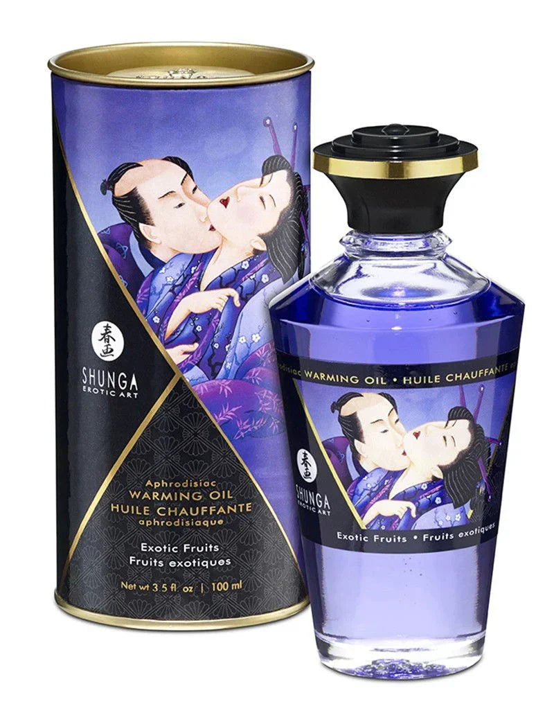 shunga-warming-oil-exotic-fruits-100-ml_01_89a4c0f4-0cdd-48d1-b970-8e8b5a186b23 @ Happytoys Sexshop: online sex shop for Feeling Happy & Easy 😊 the erotic store owned by a woman