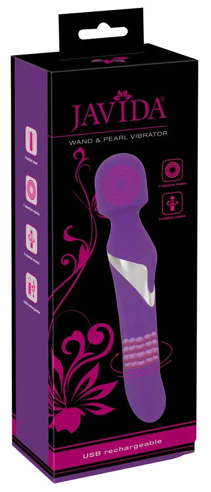 Wand & Pearl Vibrator - Happytoys Sexshop: Toys for Feeling Happy & Easy 😊 - Discreet geleverd