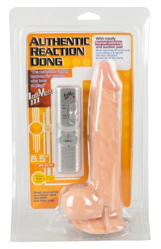 Authentic Reaction Dong - Happytoys Sexshop: Toys for Feeling Happy & Easy 😊 - Discreet geleverd