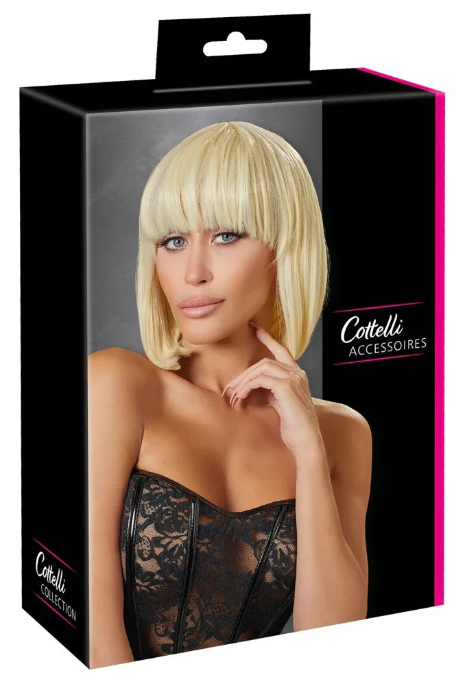 Wig Bob, blonde - Happytoys Sexshop: Toys for Feeling Happy & Easy 😊 - Discreet geleverd