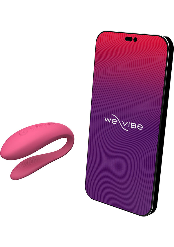Bestel: Sync Lite App Controlled Couples Vibrator by We - Vibe - bij Happytoys: de erotische sex webshop | liever Happy dan Easy ⭐⭐⭐⭐⭐ - Roze - 10008 - PINK