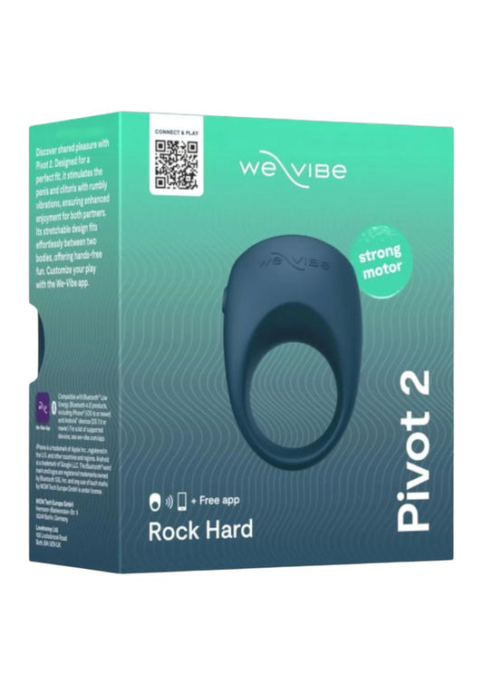 Bestel: Pivot 2 Vibrating Cock RIng by We - Vibe - bij Happytoys: de erotische sex webshop | liever Happy dan Easy ⭐⭐⭐⭐⭐