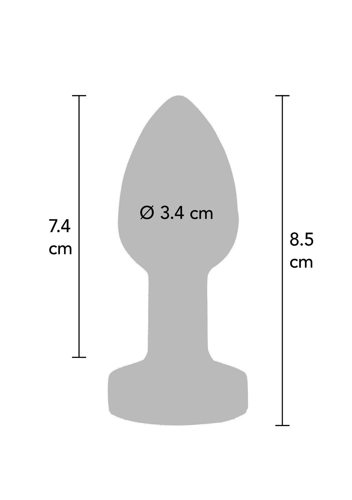 Bestel: Buttocks The Glider Vibrating butPlug Medium M by ToyJoy - bij Happytoys.nl, happytoys.be, Happytoys.ae: erotische sex webshop | liever Happy dan Easy ⭐⭐⭐⭐⭐