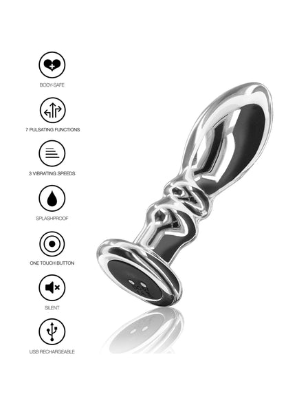 Bestel: The Slider Vibrating Plug Large - bij Happytoys.nl, happytoys.be, Happytoys.ae: erotische sex webshop | liever Happy dan Easy ⭐⭐⭐⭐⭐