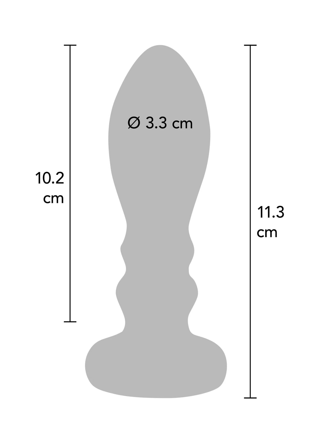 Bestel: The Slider Vibrating Plug Large - bij Happytoys.nl, happytoys.be, Happytoys.ae: erotische sex webshop | liever Happy dan Easy ⭐⭐⭐⭐⭐