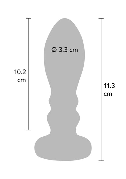 Bestel: The Slider Vibrating Plug Large - bij Happytoys.nl, happytoys.be, Happytoys.ae: erotische sex webshop | liever Happy dan Easy ⭐⭐⭐⭐⭐