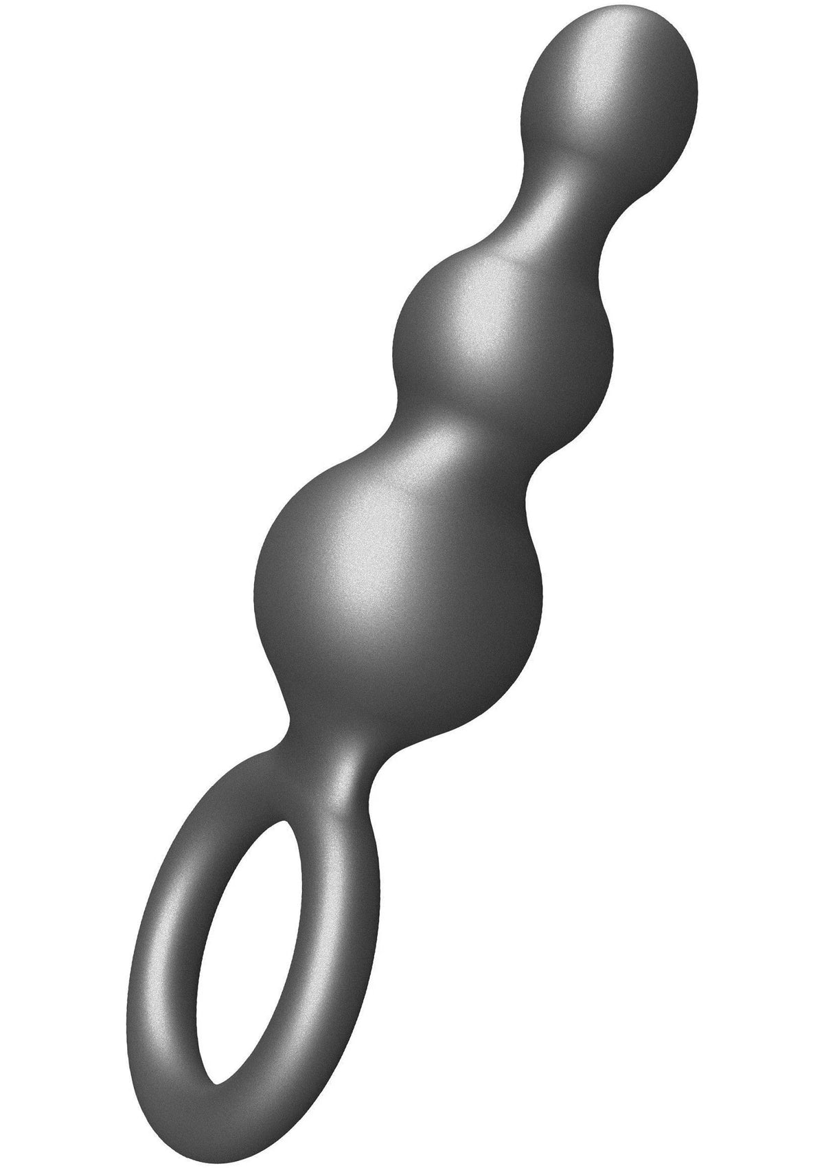 Bestel: Buttocks The Stuffer 3 - Balls Metallic Silicone Plug by ToyJoy - Erotisch speelgoed en spellen bij Happytoys.nl, happytoys.be, Happytoys.ae: erotische sex webshop | liever Happy dan Easy ⭐⭐⭐⭐⭐ - Default Title - 10061 - GREY