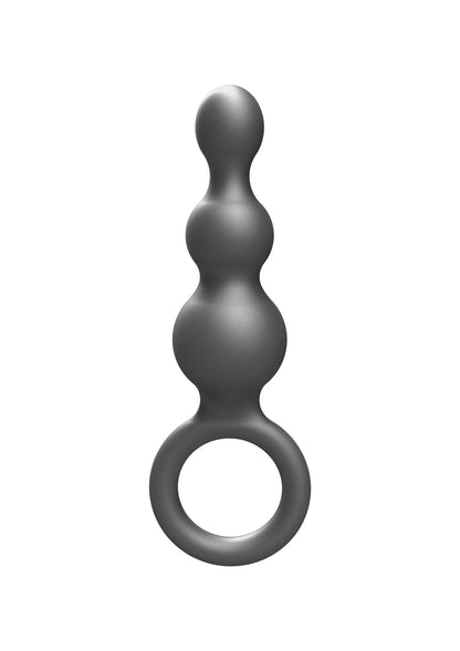 Bestel: Buttocks The Stuffer 3 - Balls Metallic Silicone Plug by ToyJoy - Erotisch speelgoed en spellen bij Happytoys.nl, happytoys.be, Happytoys.ae: erotische sex webshop | liever Happy dan Easy ⭐⭐⭐⭐⭐