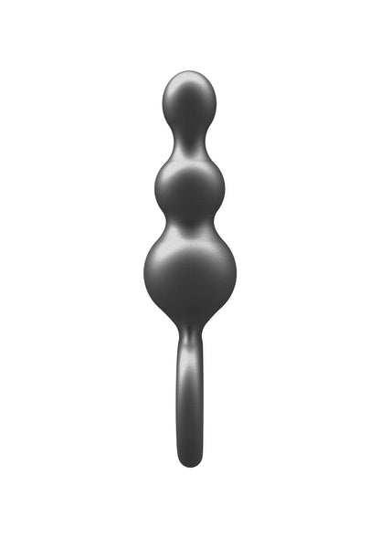 Bestel: Buttocks The Stuffer 3 - Balls Metallic Silicone Plug by ToyJoy - Erotisch speelgoed en spellen bij Happytoys.nl, happytoys.be, Happytoys.ae: erotische sex webshop | liever Happy dan Easy ⭐⭐⭐⭐⭐