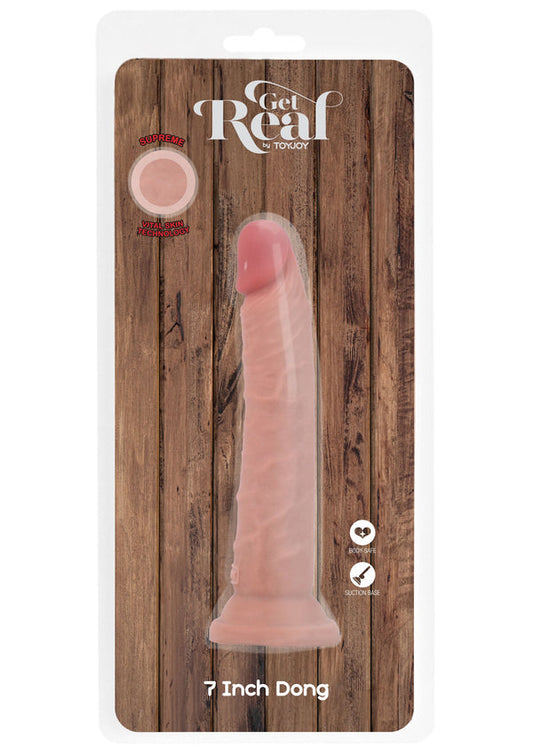 Bestel: Deluxe Dual Density Dong TPE 17.5 cm by ToyJoy Get Real - bij Happytoys: de erotische sex webshop | liever Happy dan Easy ⭐⭐⭐⭐⭐