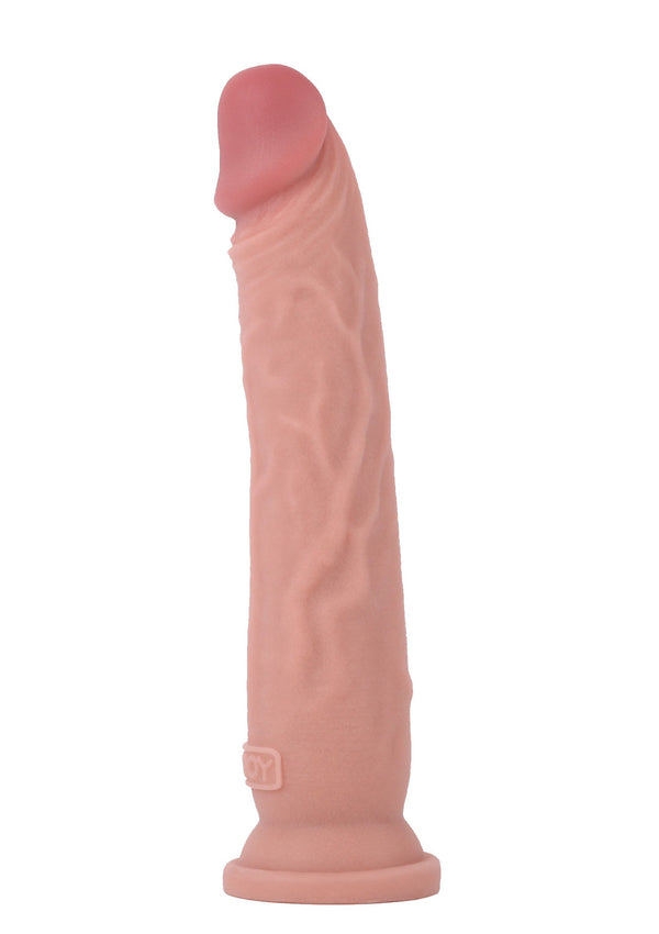 Bestel: Deluxe Dual Density Dong TPE 25.5 cm by ToyJoy Get Real - bij Happytoys: de erotische sex webshop | liever Happy dan Easy ⭐⭐⭐⭐⭐