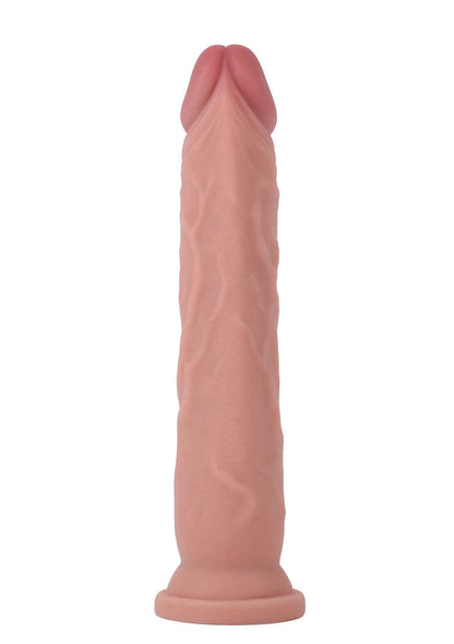 Bestel: Deluxe Dual Density Dong TPE 25.5 cm by ToyJoy Get Real - bij Happytoys: de erotische sex webshop | liever Happy dan Easy ⭐⭐⭐⭐⭐